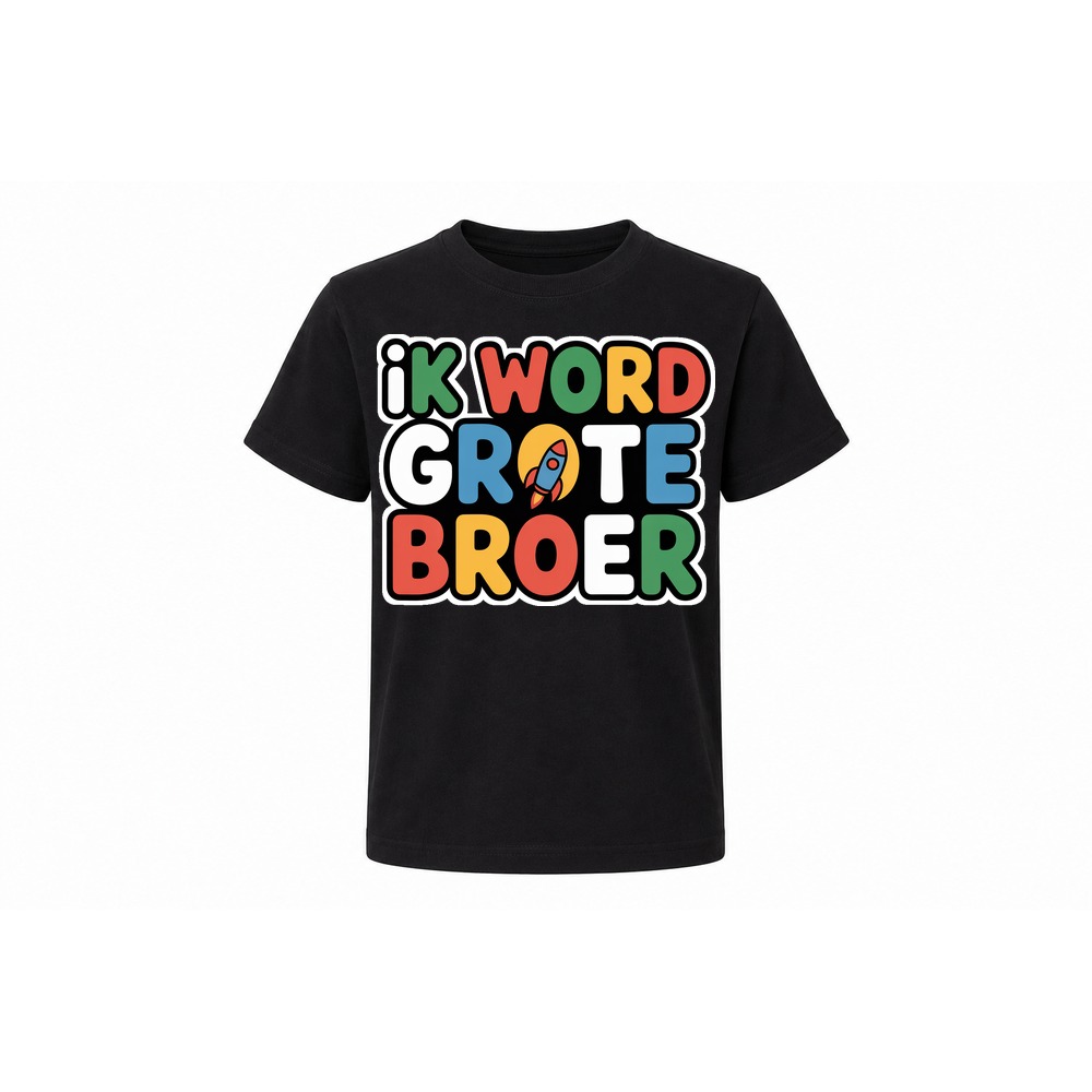 Kids Tee — Ik Word Grote Broer - Afbeelding 2