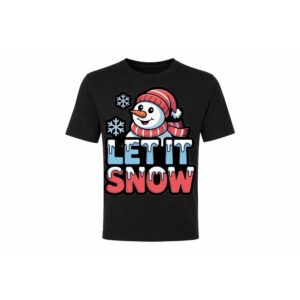 Classic Tee — Let It Snow (Sneeuwpop)
