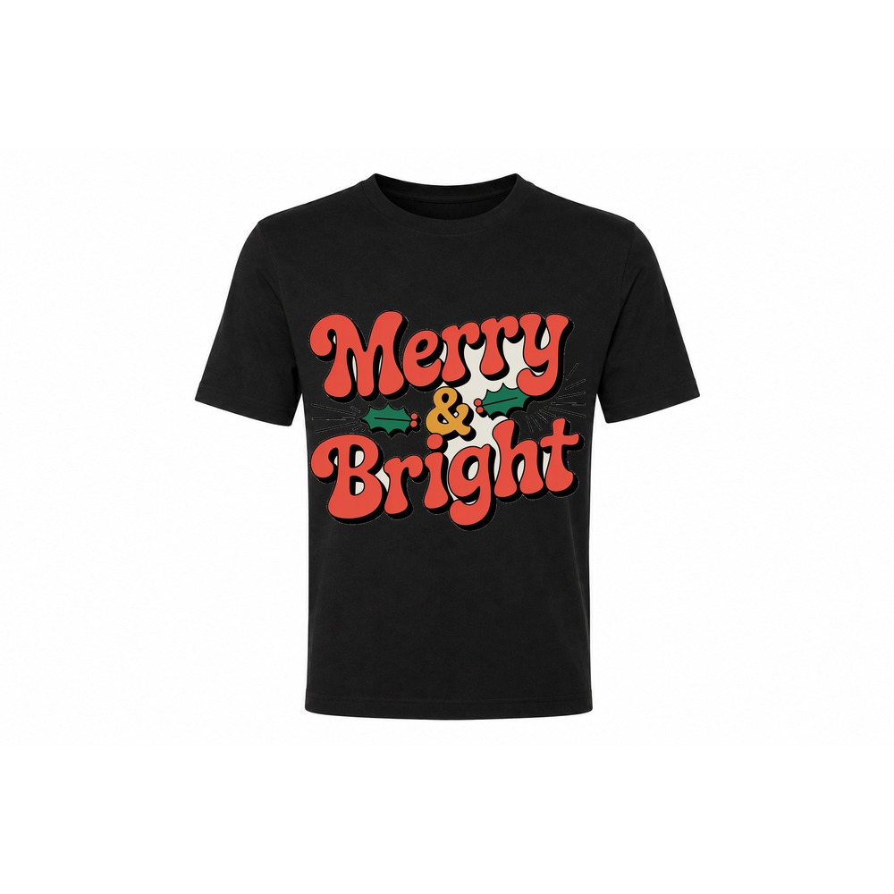 Classic Tee — Merry & Bright