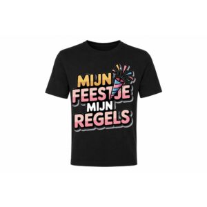 Classic Tee — Mijn Feestje Mijn Regels