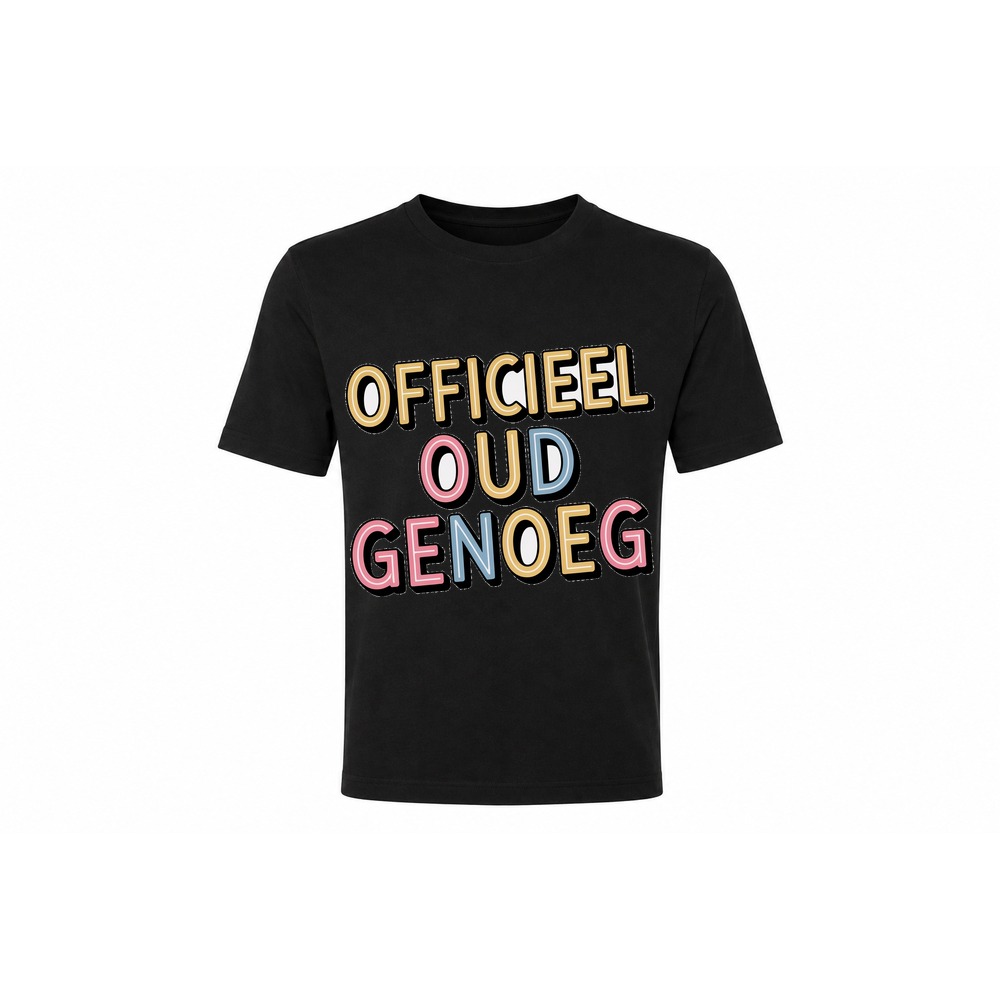 Classic Tee — Officieel Oud Genoeg