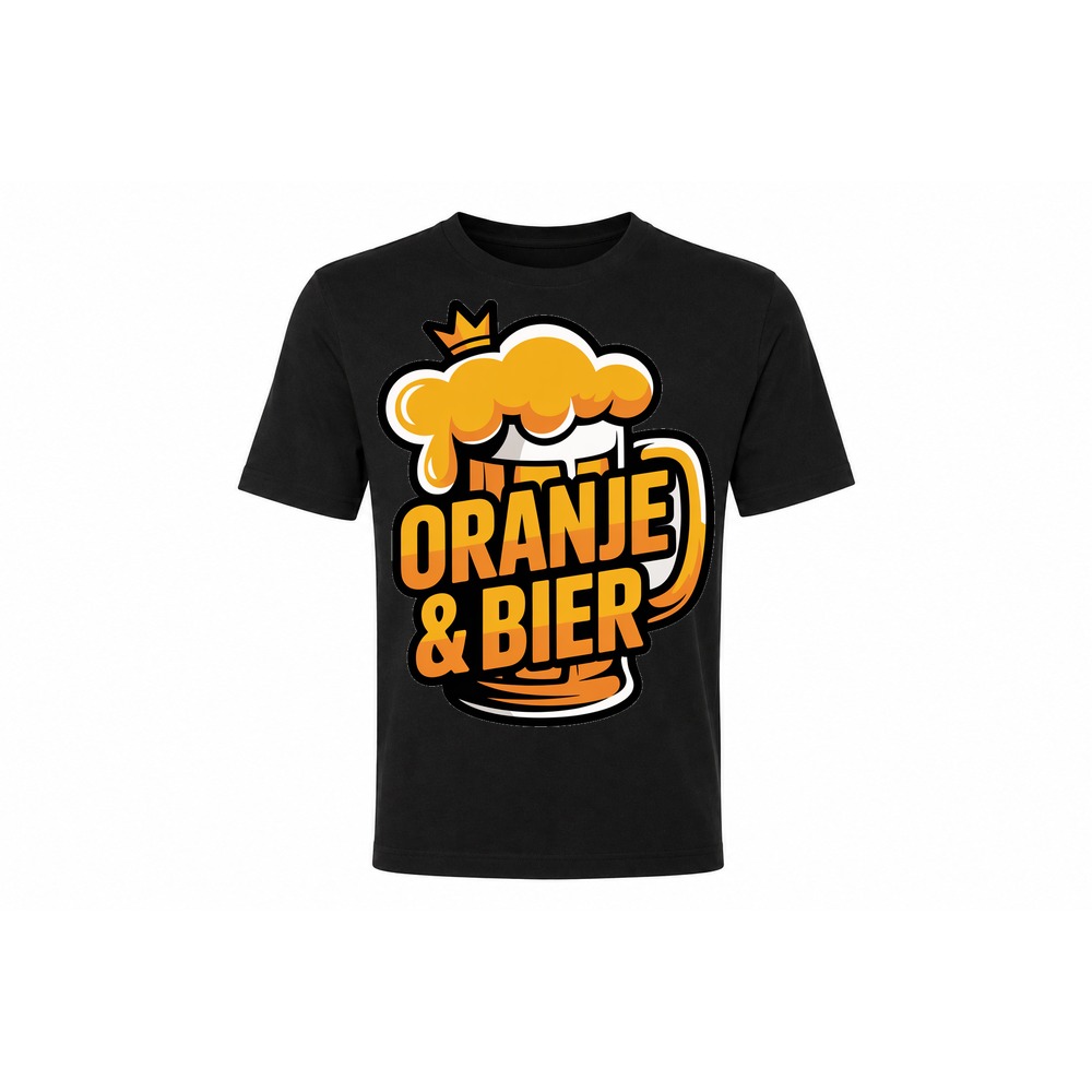 Classic Tee — Oranje & Bier