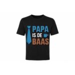 Classic Tee — Papa is de Baas