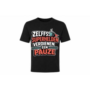 Classic Tee — Superhelden verdienen Pauze