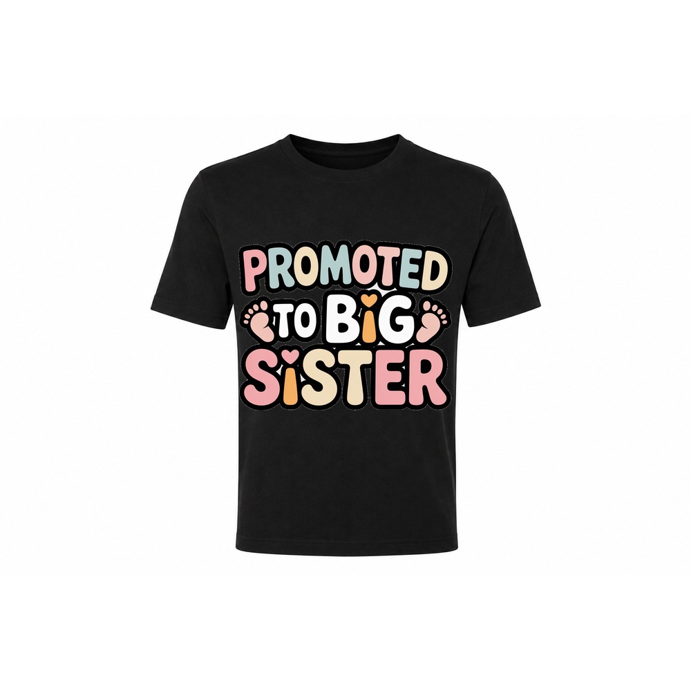 Classic Tee — Promoted to Big Sister