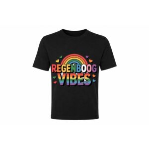 Classic Tee — Regenboog Vibes