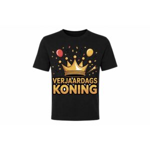 Classic Tee — Verjaardagskoning