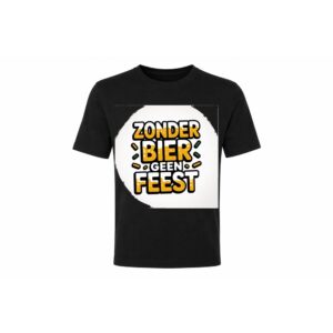 Classic Tee — Zonder Bier geen Feest
