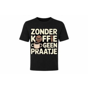Classic Tee — Zonder Koffie geen Praatje
