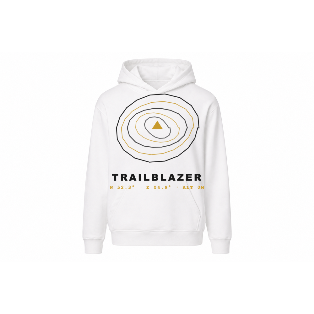 Street Hoodie — Trailblazer (Wit)
