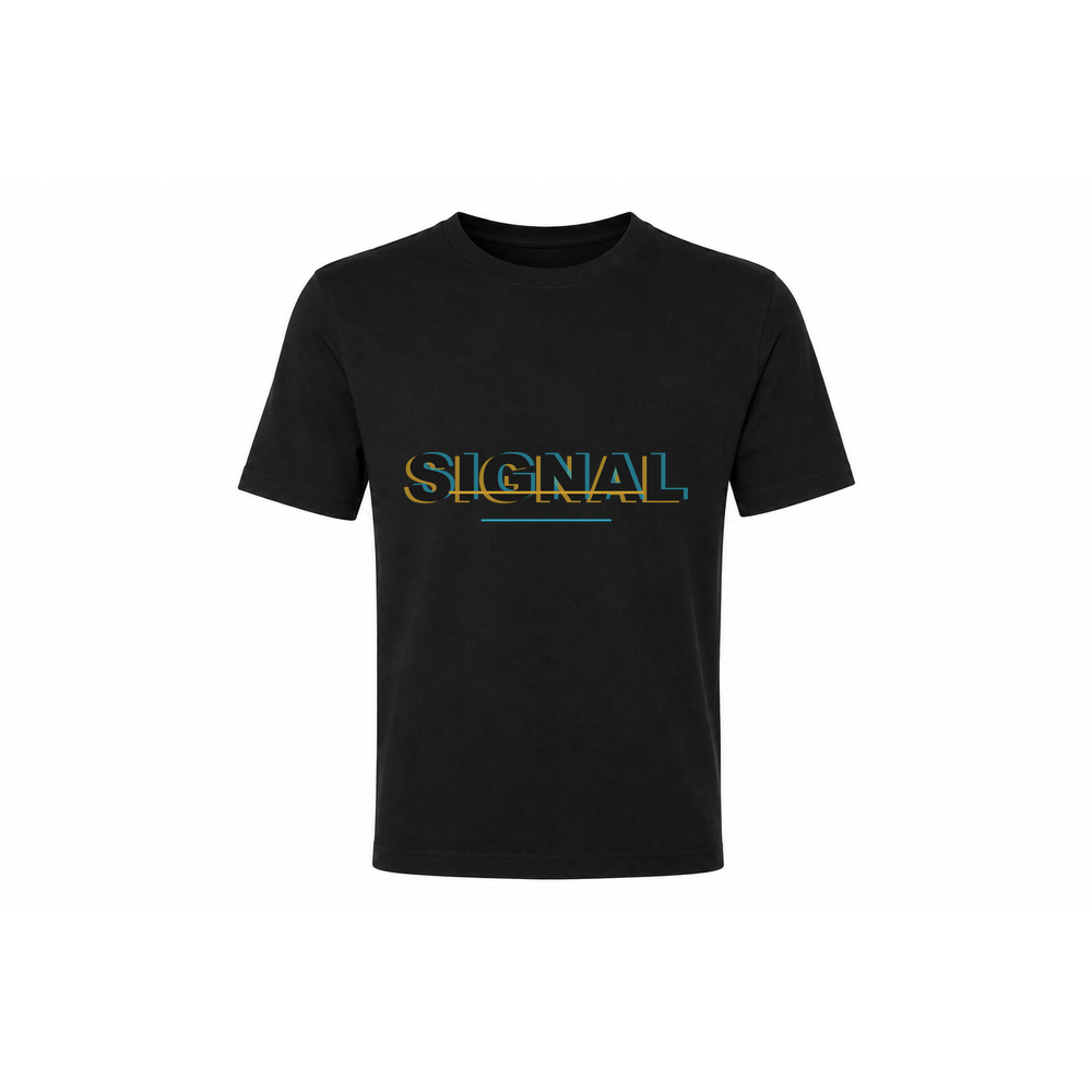 Classic Tee — Signal (Wit)